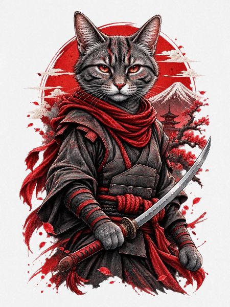 Samurai Katze