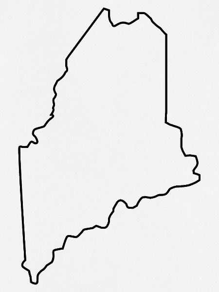 Maine-Kartenübersicht
