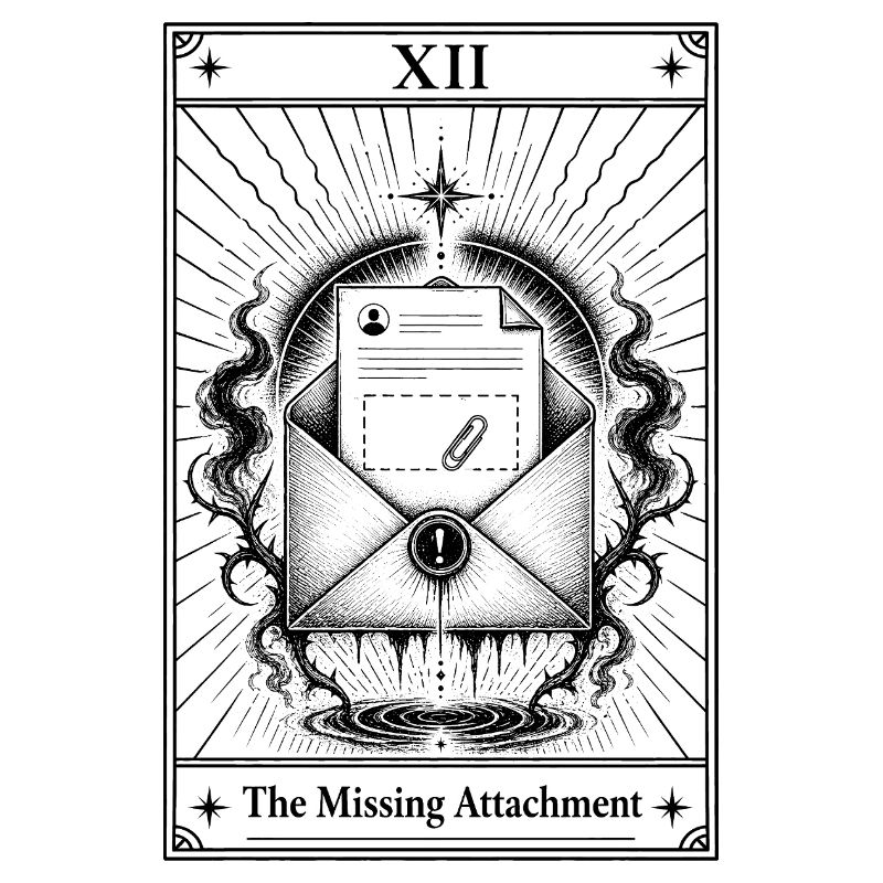 Missing attachment | Tarot Card Everyday