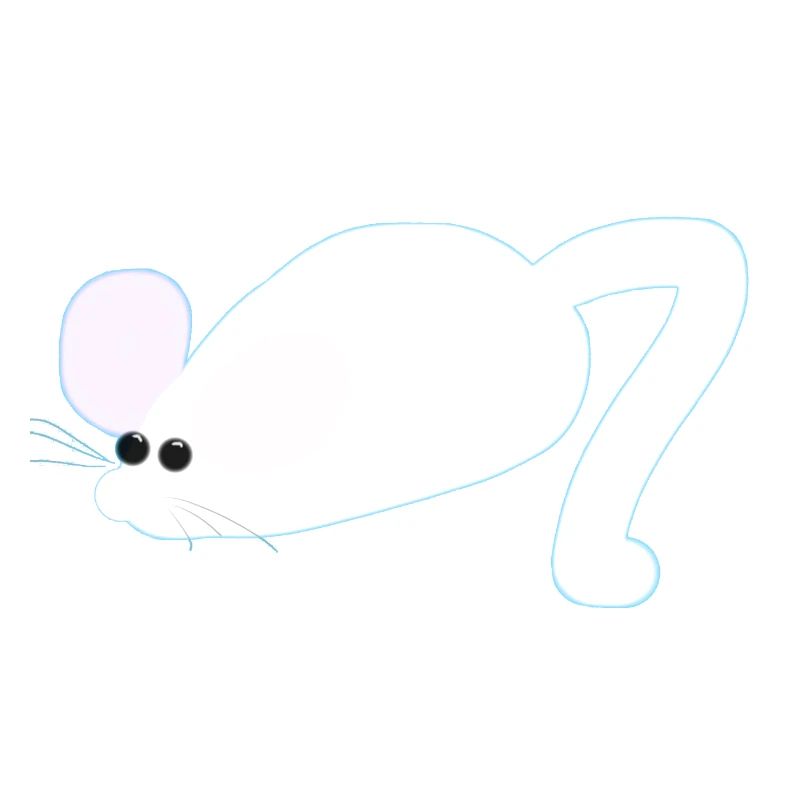 Enfants mignons / conception de souris de bébé