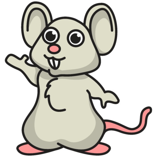 Ratón de dibujos animados ratones regalo mascota animal lindo' Delantal |  Spreadshirt