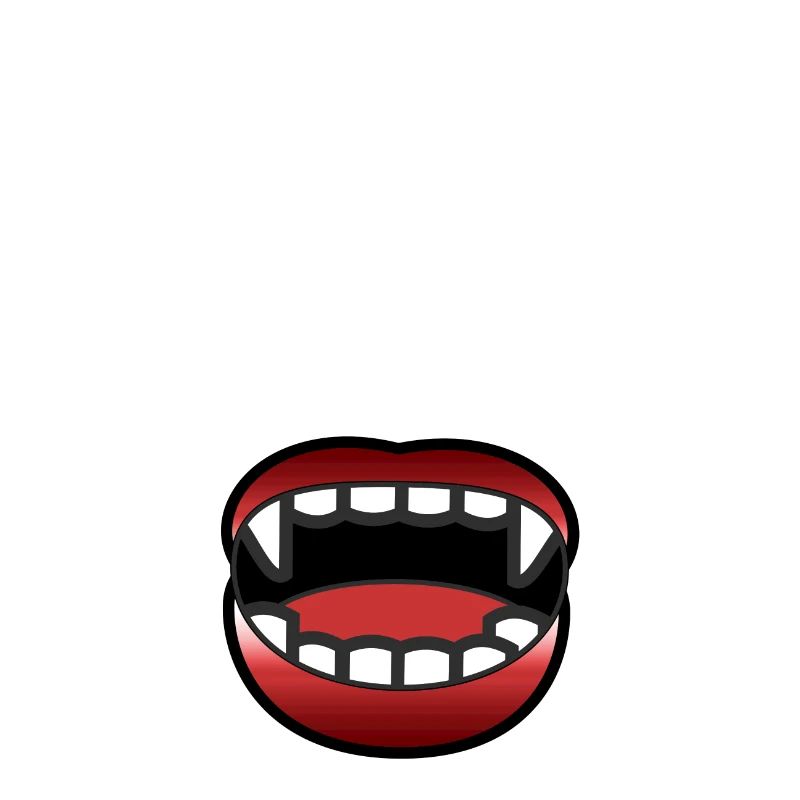 Halloween vampire biting