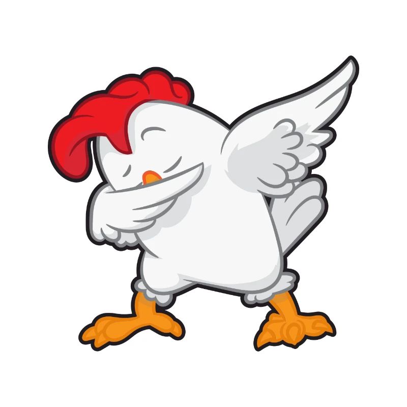 Dabbing Chicken - Dab Dancing Chicken - Chickens