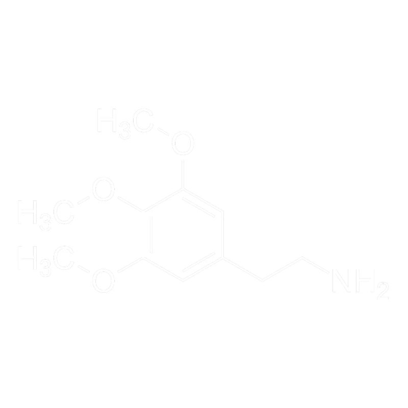 Mescalin Meskalin Strukturformel