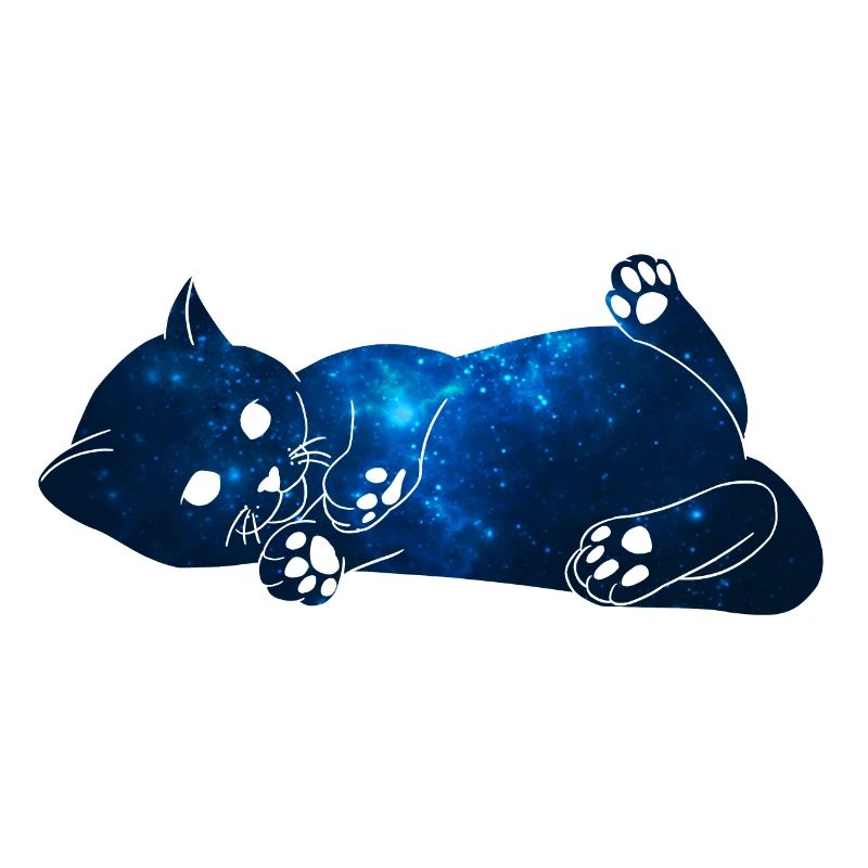 Galaxy Cat [Blue]