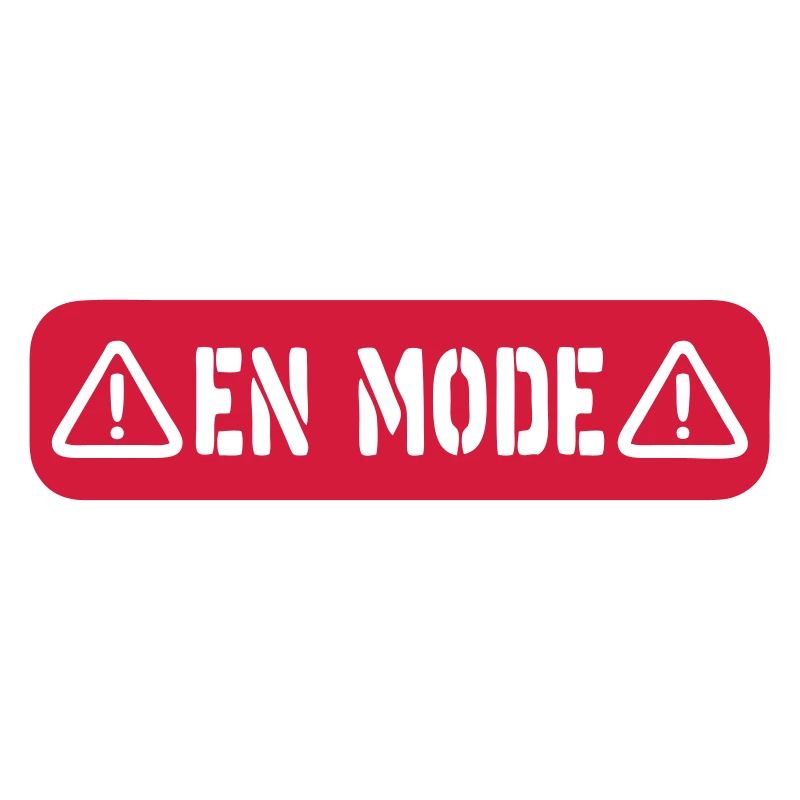 panneau danger en mode 2