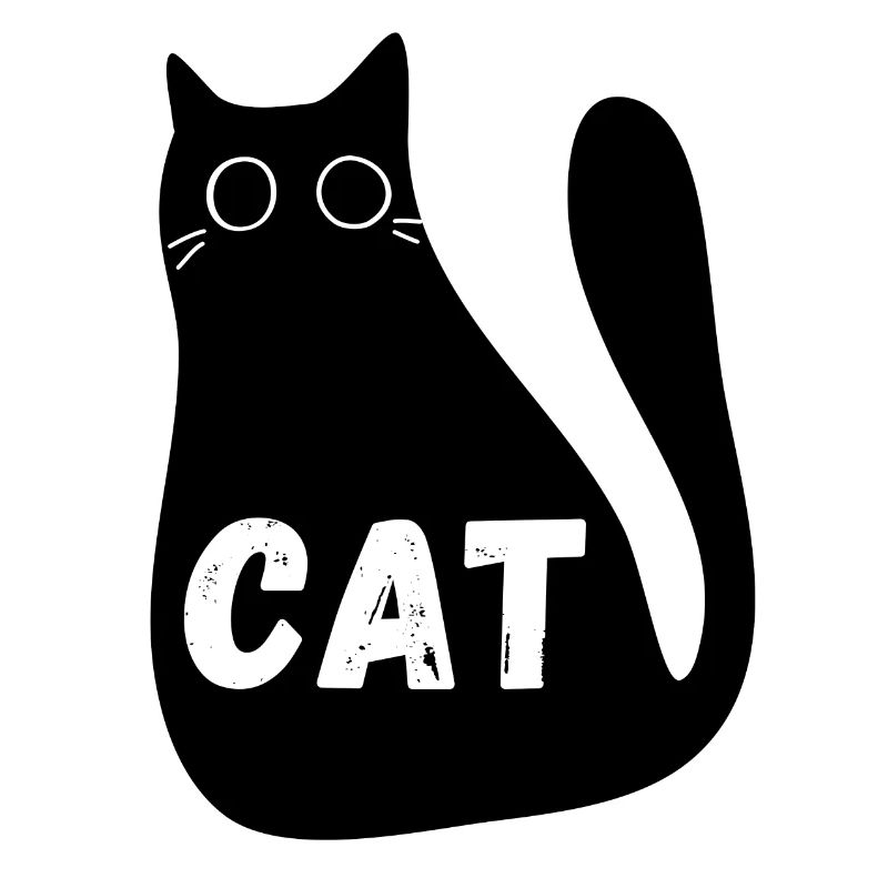 Chat-chat noir chaton