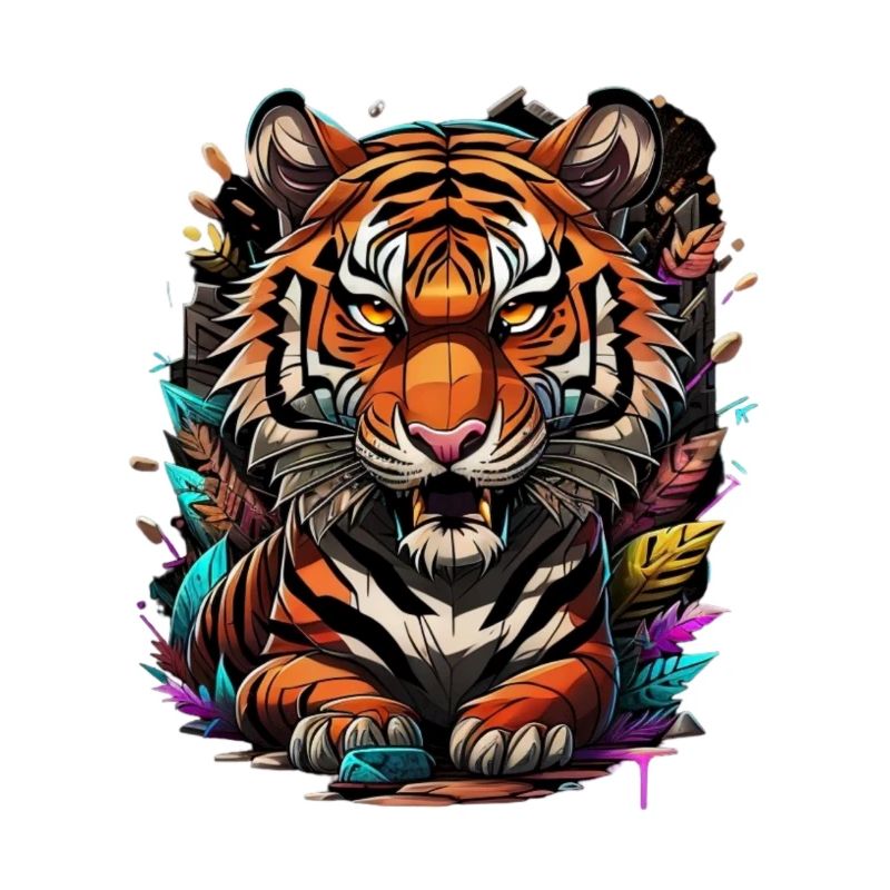 Graffiti Tiger