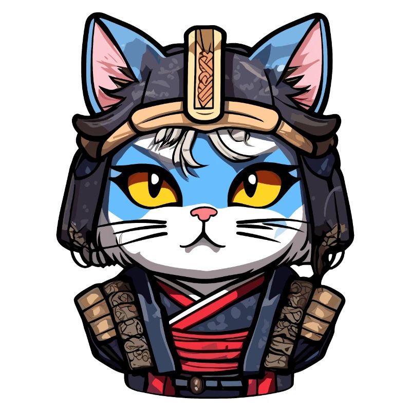 Chat samouraï #4