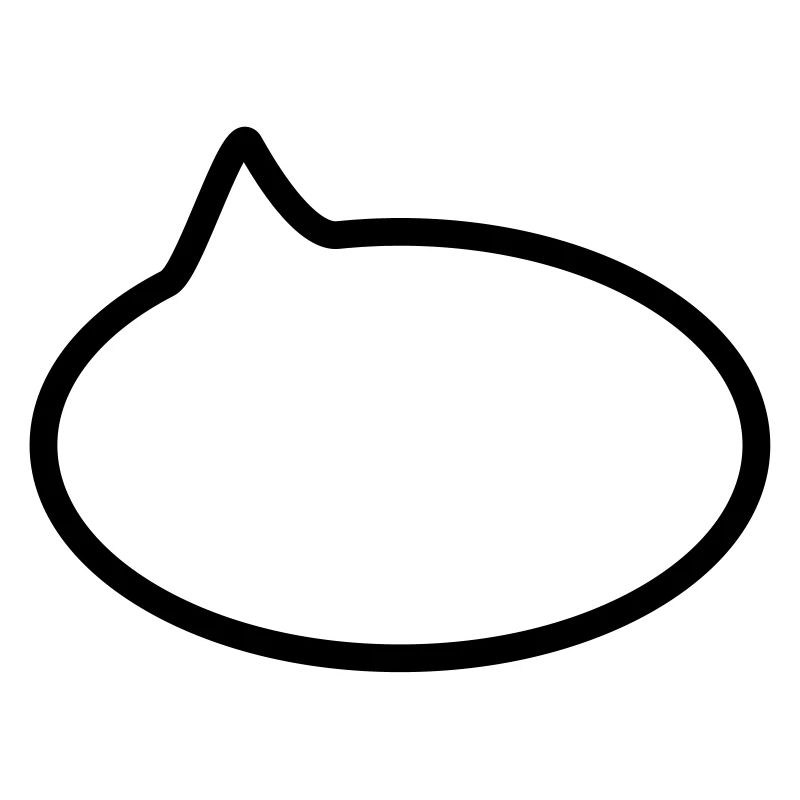 Ballon / / dessin animé / / dire / / déclaration