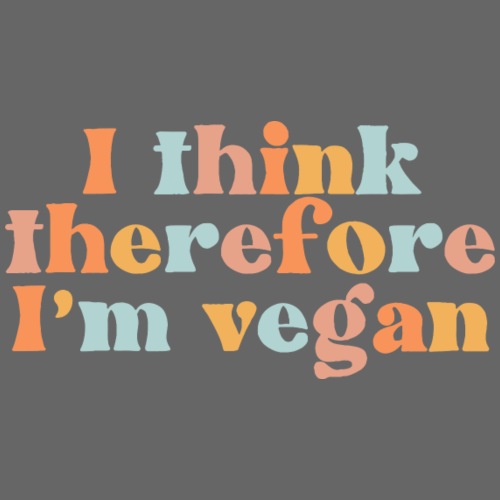 I Think Therefore I'm Vegan - Grembiule da cucina