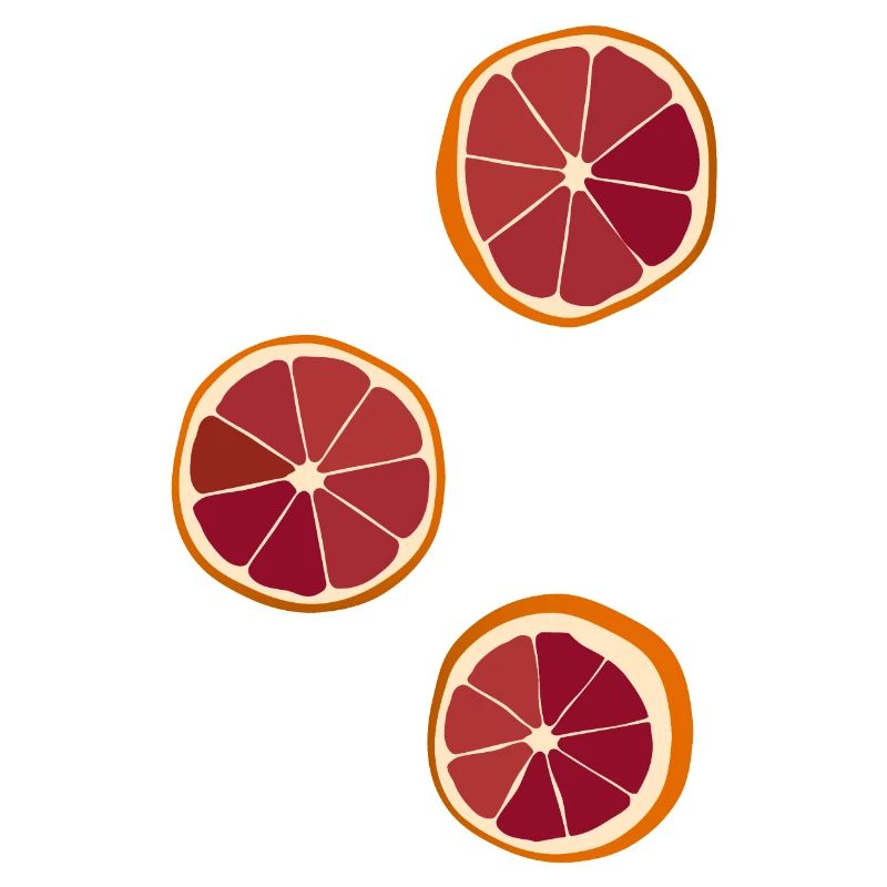 Blood Oranges Fall Decoration Gift