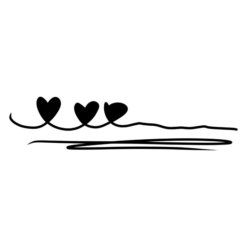 Three Hearts Line