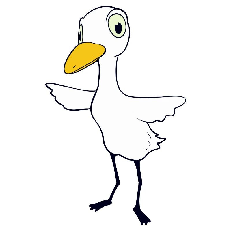 Skeptischer Vogel