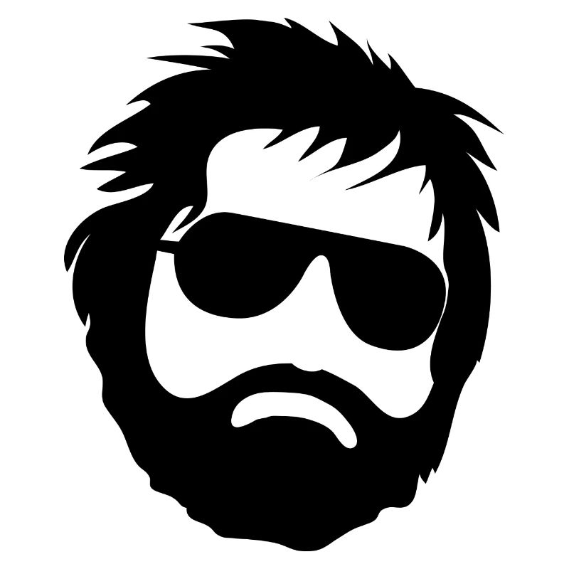 Alan Hangover Wolfpack - schwarz