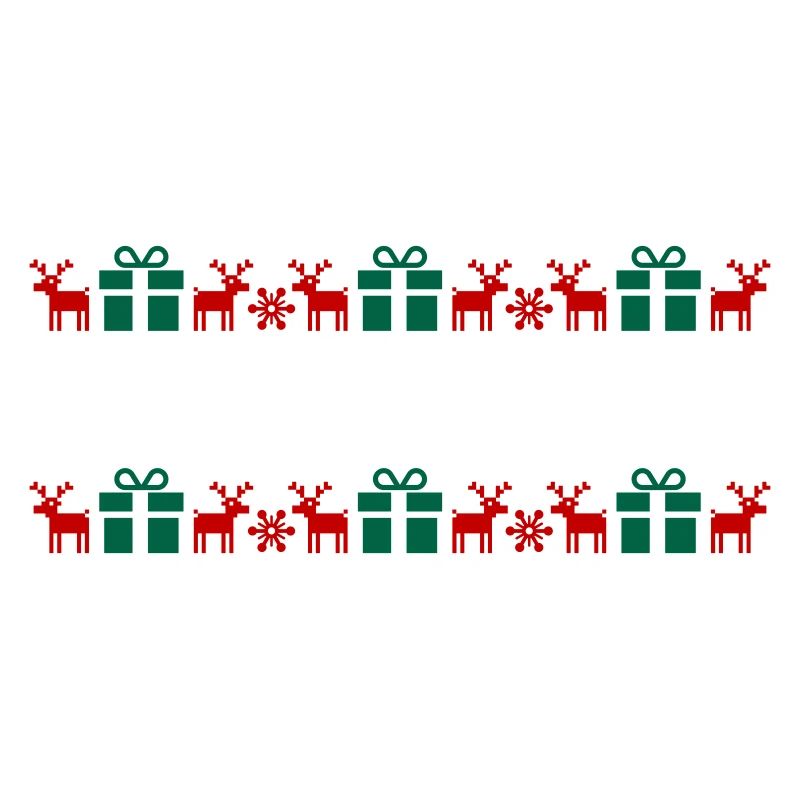 Norwegian Pattern, Christmas, Text Template, Moose