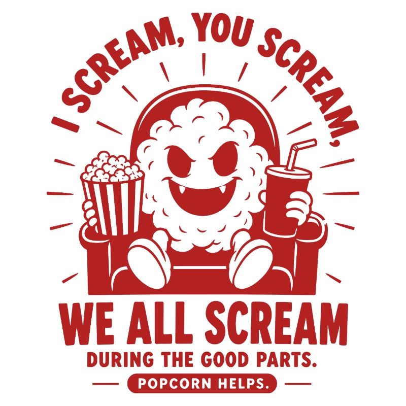 We All Scream Horror Popcorn