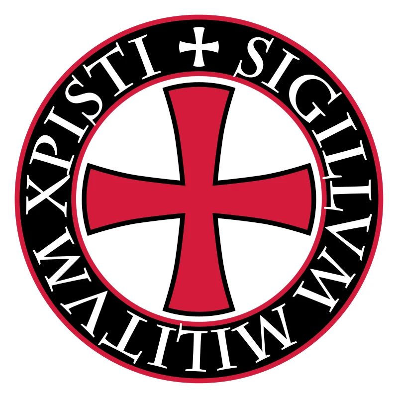 27 Tempelritter Templer Kreuz Spruch Mittelalter