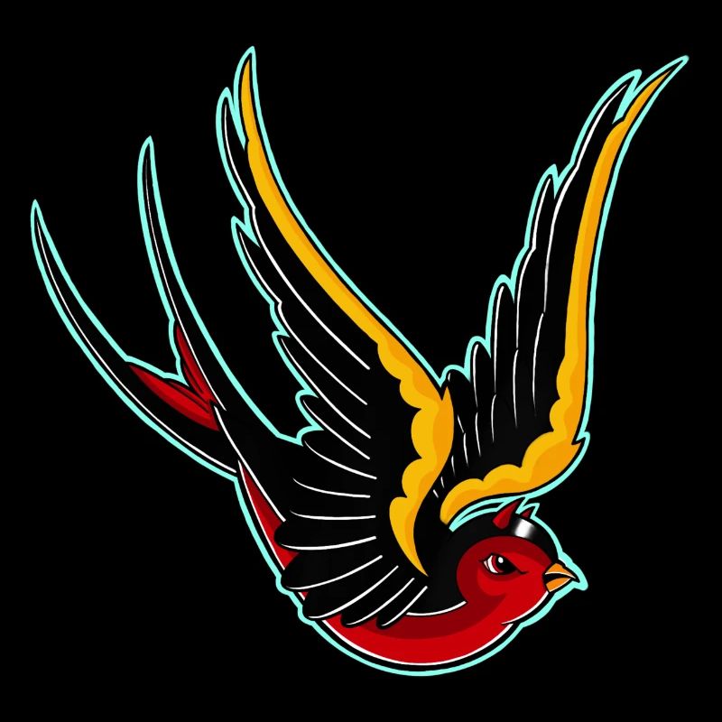 Oldschool Swallow, Devil