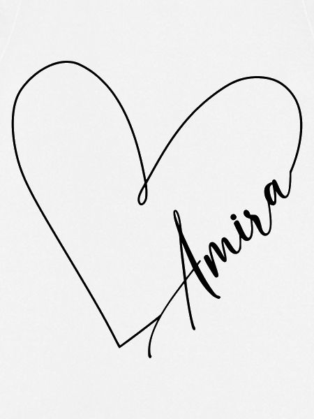 Amira Name Heart Line