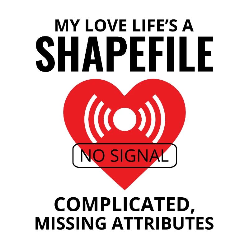 Shapefile Analyste SIG Humour Technologie géospatiale