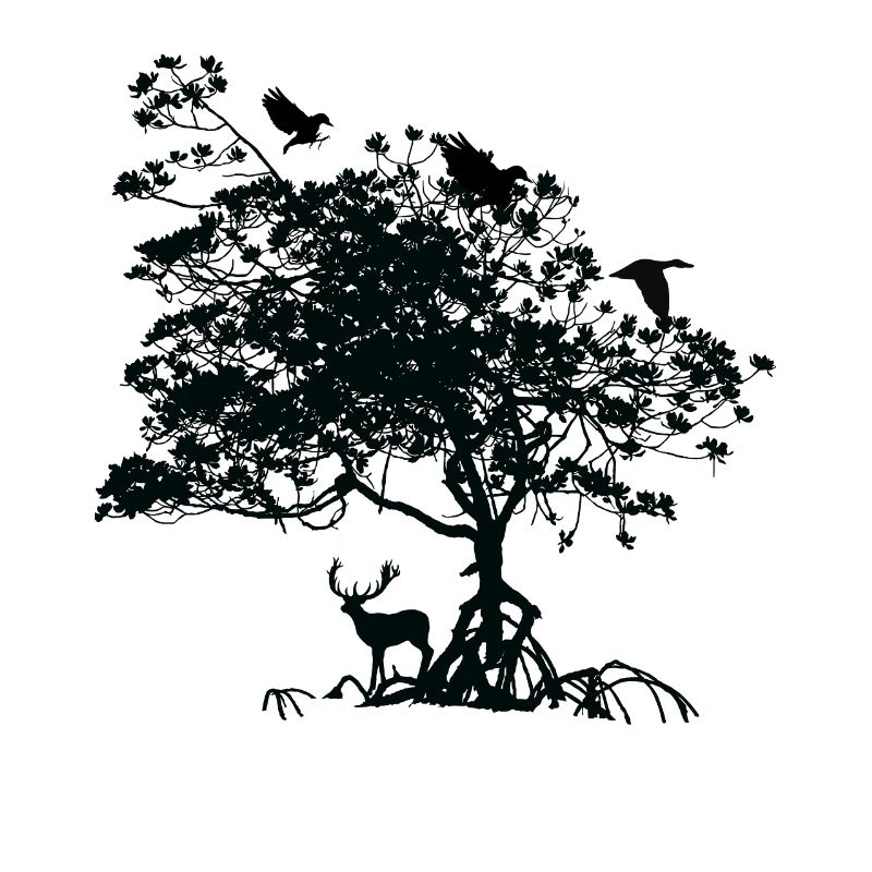 tree animals gift