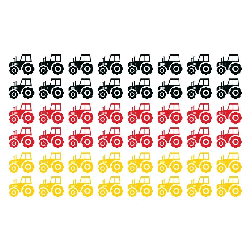 Traktor Deutscher Flagge Bauer