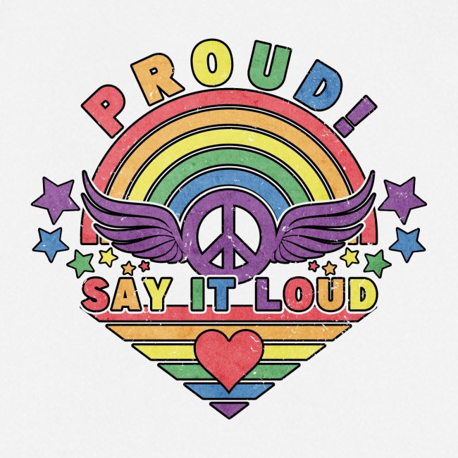 LGBTQ - Gay Pride - Rainbow Design -