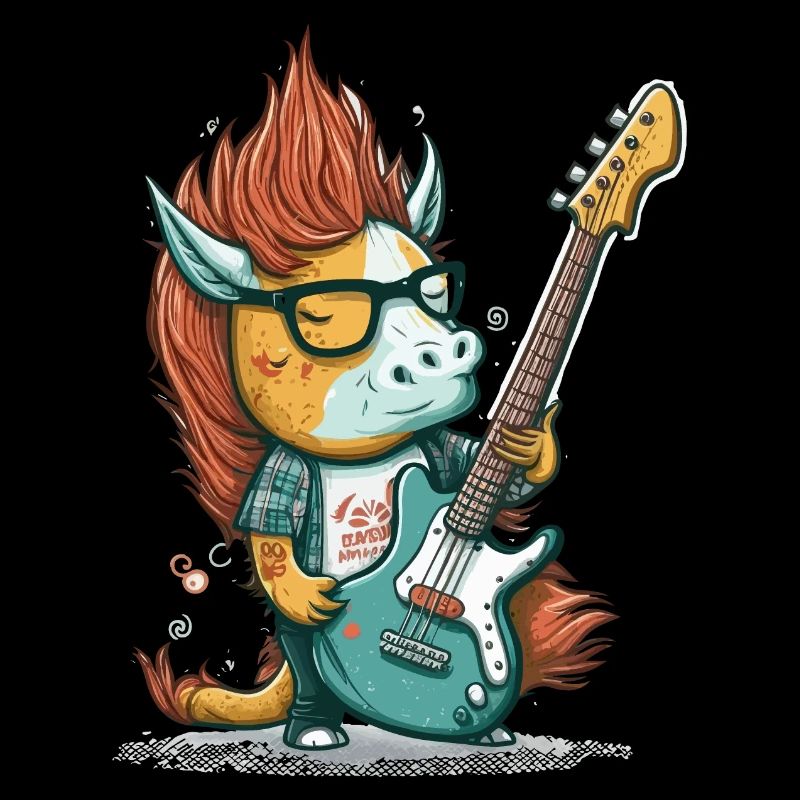 Rock auf Einhorn