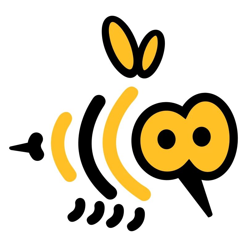 Small bee with sting - Design bee