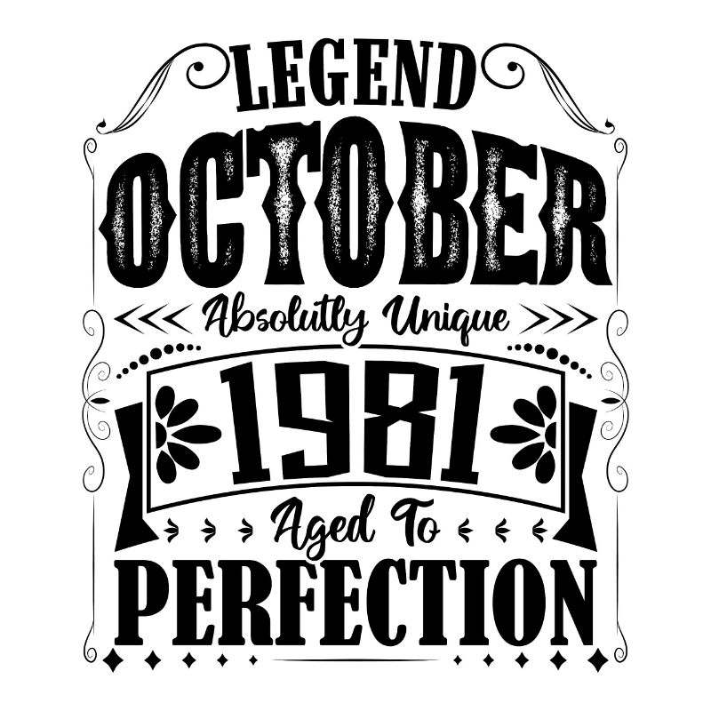 October 1981. October 1981 Birthday Gift.