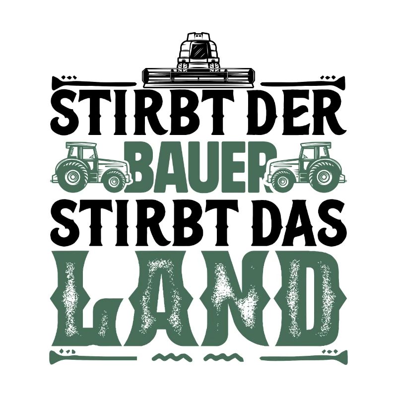 Wenn der Bauer stirbt, stirbt das Land, Bauerndemo
