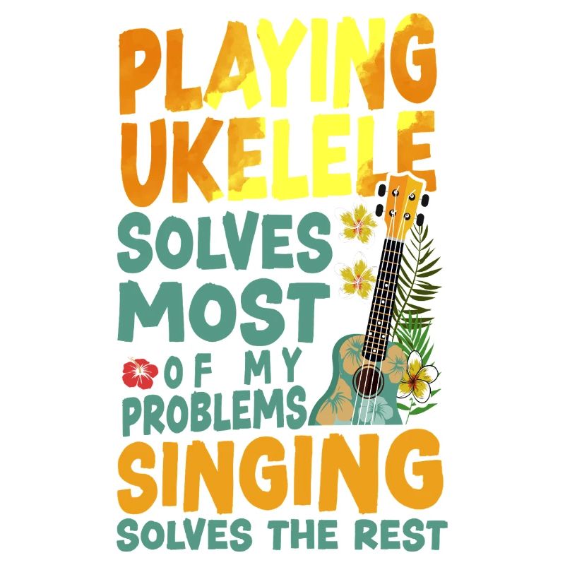 Hawaiian Ukulele Uke Playing