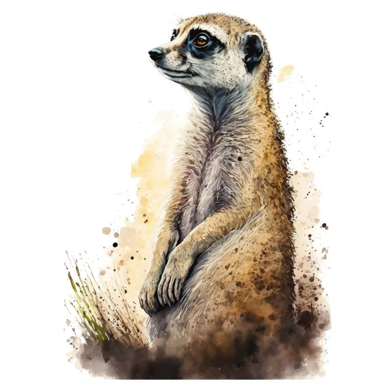 Suricate mignon mignon