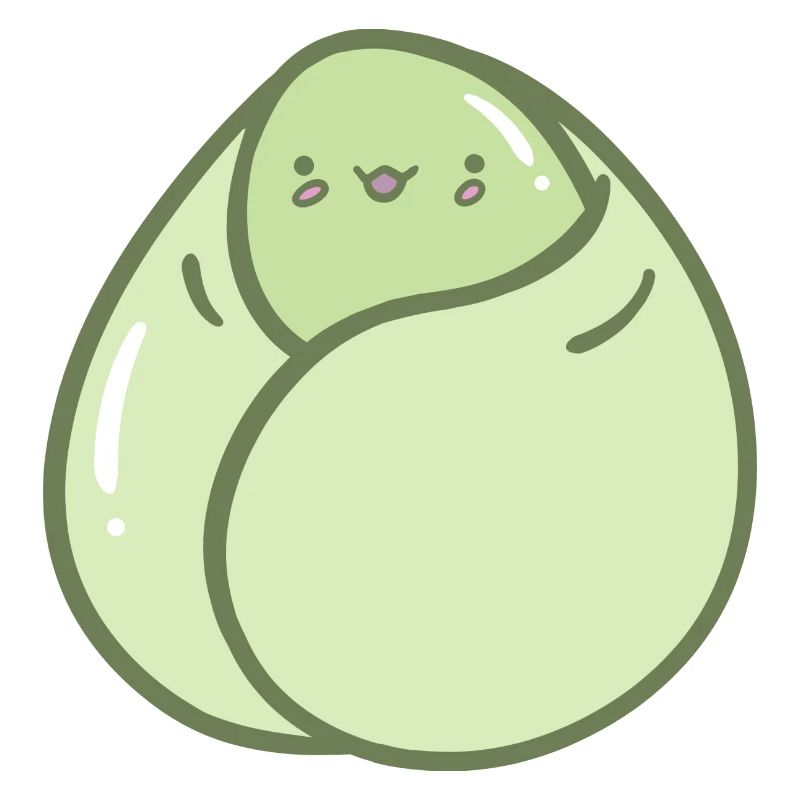 Haricot doux et câlin