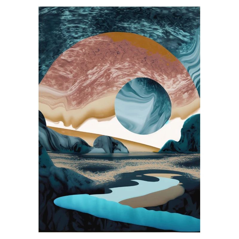 Abstrakte Landschaft - Abstract Landscape