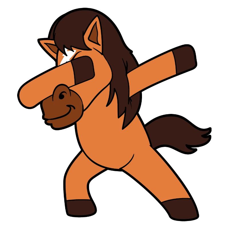 Dabbing Dab danse cheval