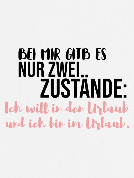 Urlaub lustiger Spruch