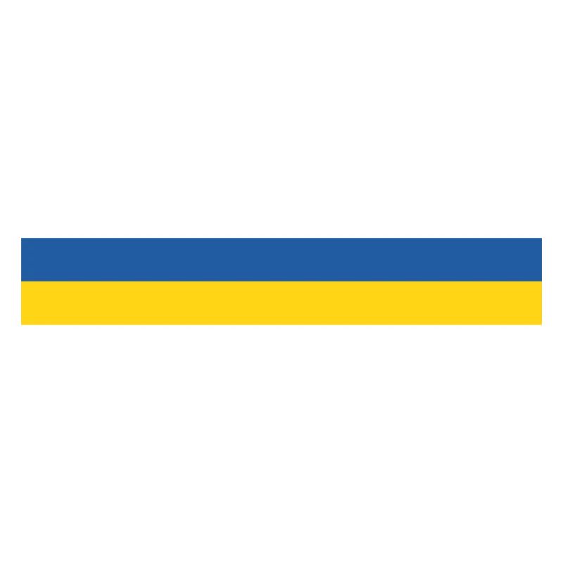 Linie oder Flagge Ukraine