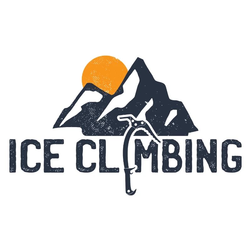 Grimpeurs sur glace