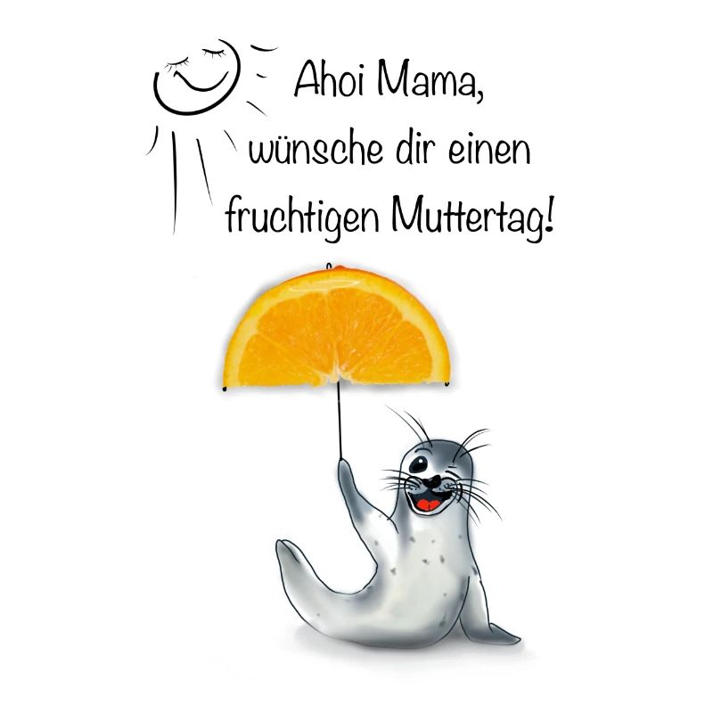 Muttertag Seehündin