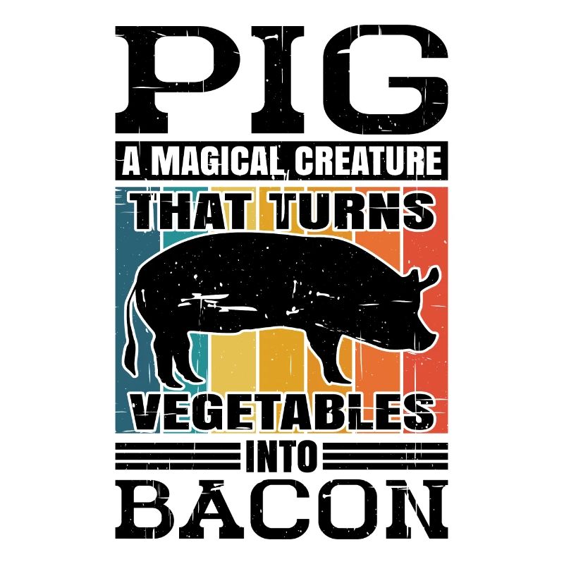 Le cochon, une créature qui transforme les légumes en bacon 6