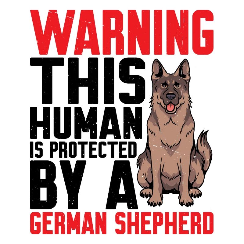 This Human Is Protected By A German Shepherd 5