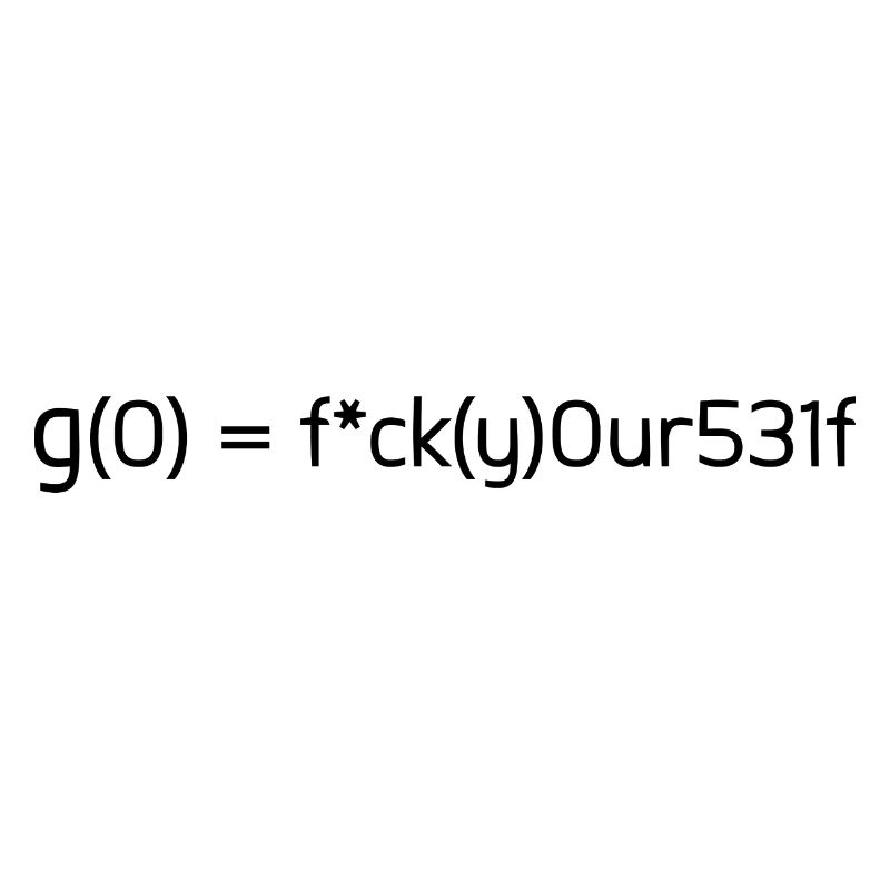 Math funny funny formula gift idea