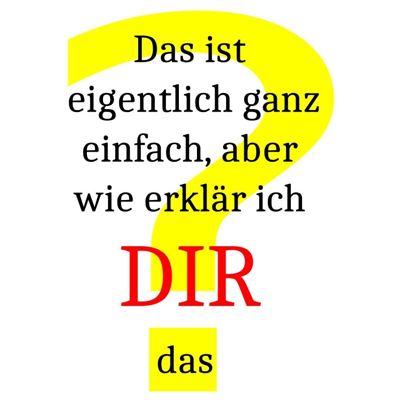 Eigentlich einfach