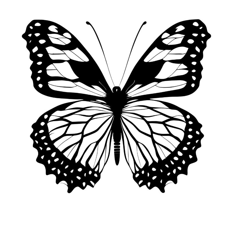 Butterflies pattern