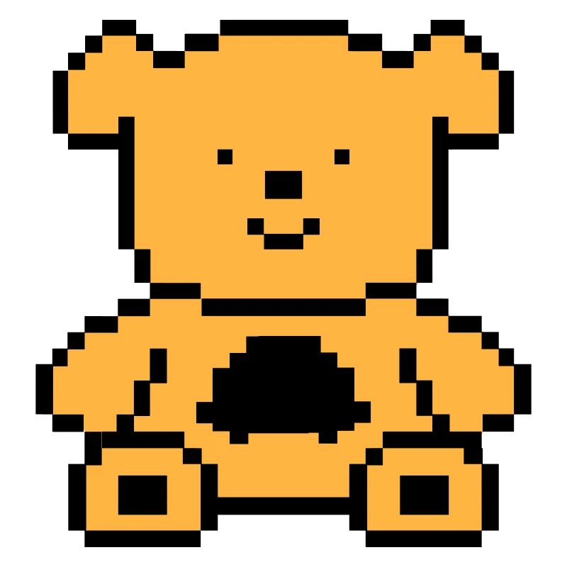 pixel bär