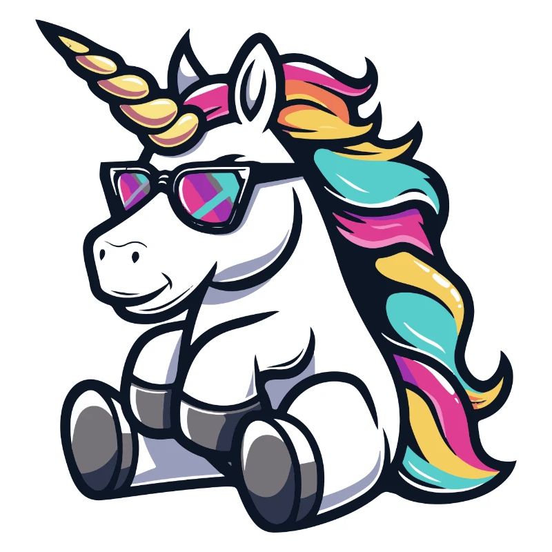 Einhorn Comic Cool