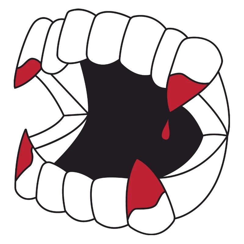 Vampir Zähne