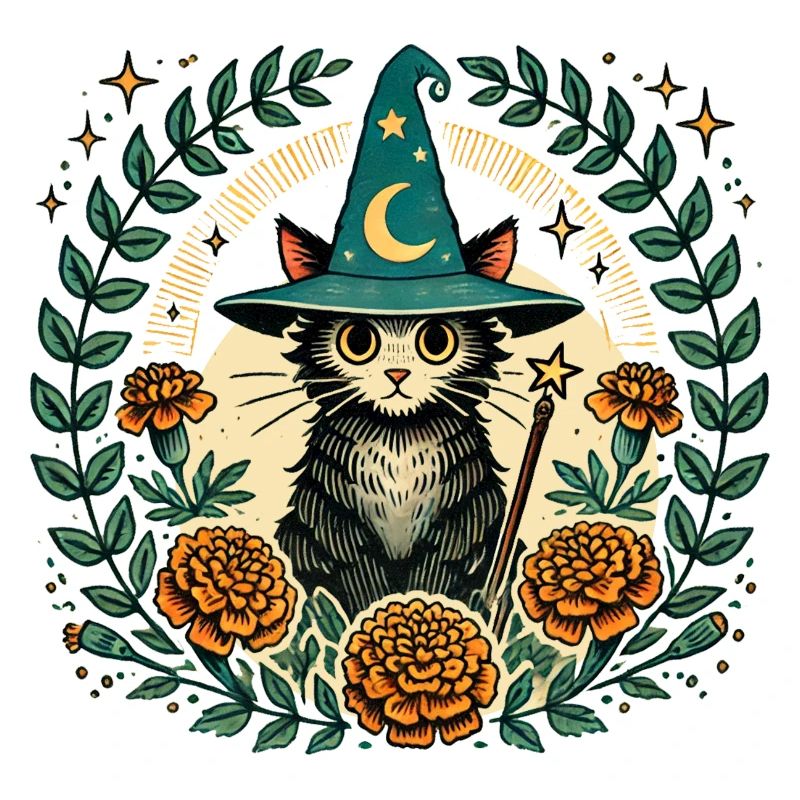 Chat sorcier Kitty
